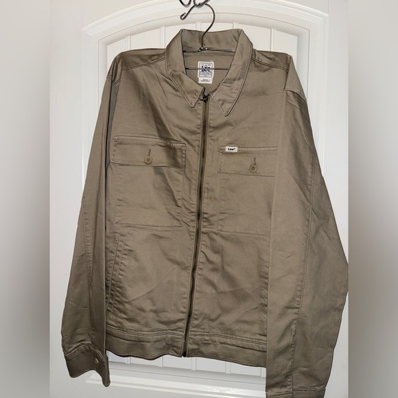 Lee Men's Khaki Shirt Jacket - Picture 7 of 13